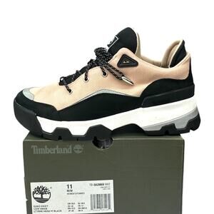 Timberland Euro Swift Hiking Shoes Sneakers Light Pink Black Mesh Womens size 11